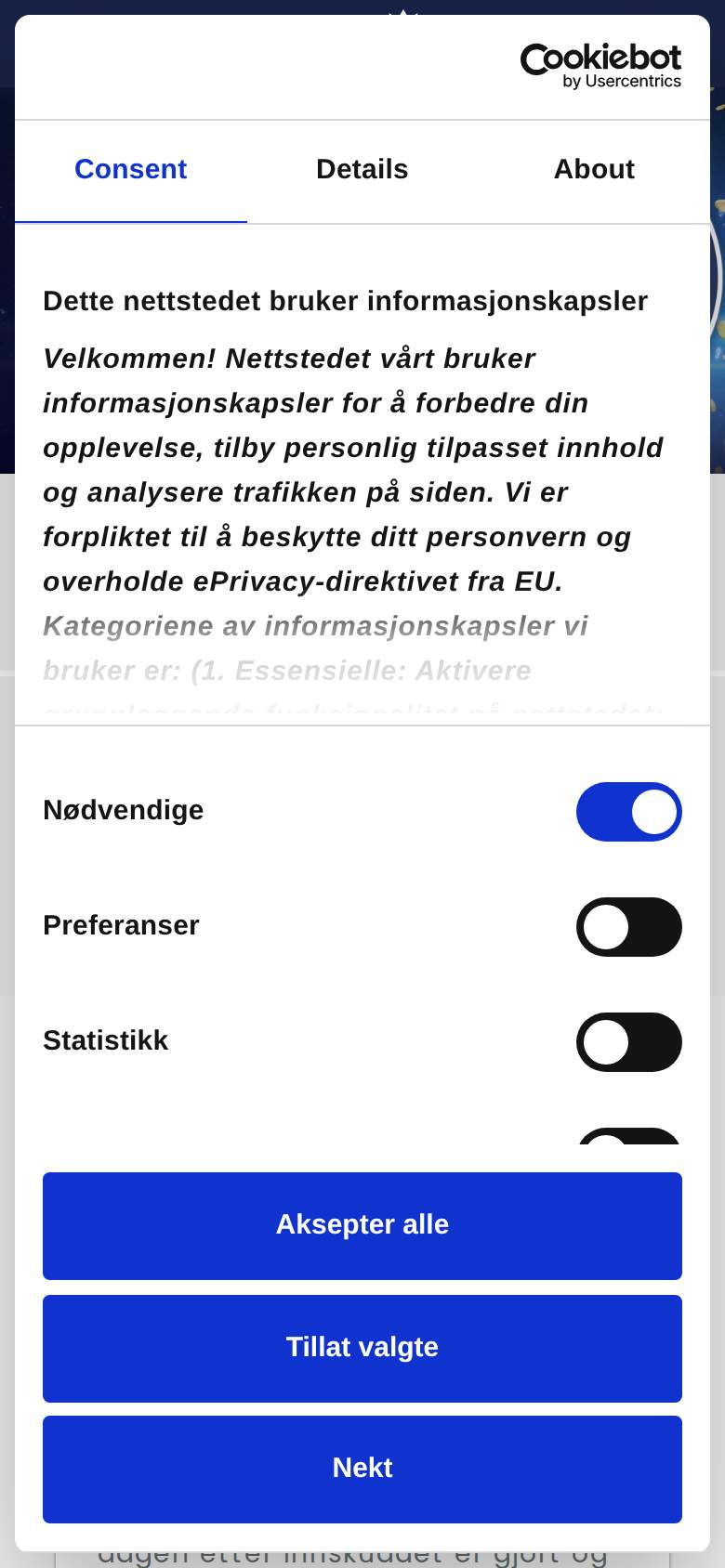 Lilibet — tilbudsside